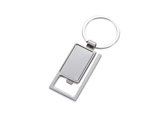 Souvenir personnalisé par rectangle Keychains