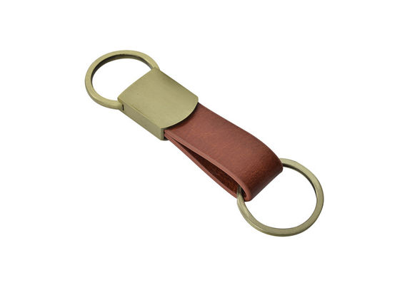 L'électrodéposition en laiton en cuir de Ring Holder Color Tape 10mm de clé de Pantone a personnalisé