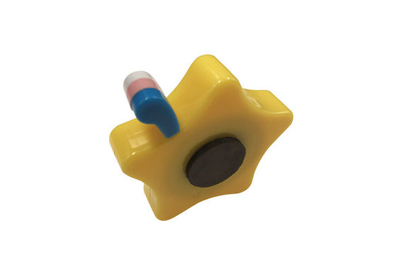 Tailleur de plastique Soft Tape Measure pour le cadeau de publicité épais mignon de l'étoile 14mm de corps