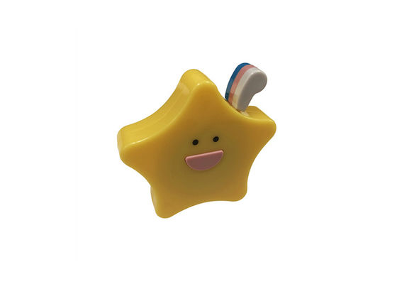 Tailleur de plastique Soft Tape Measure pour le cadeau de publicité épais mignon de l'étoile 14mm de corps