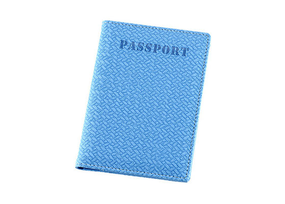 Cadeau en cuir de la publicité de rectangle de femmes de support de passeport d'unité centrale d'armure