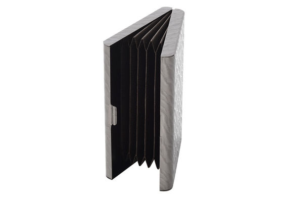 Cadeau en cuir de souvenir de rectangle de support de portefeuille de carte de crédit en métal de fibre de carbone