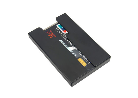 Support ouvert d'acier inoxydable de fibre de Wallet Purse Carbon d'organisateur de carte de crédit