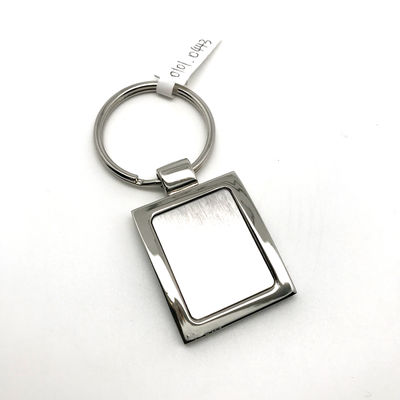 Bon prix En tant que porte-clés photo métallique avec alliage de zinc OEM/ODM disponible en ligne