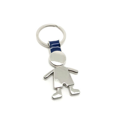 Bon prix Porte-clés en alliage de zinc métallique en argent pour vos besoins professionnels en ligne