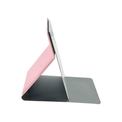 Bon prix Rétroviseur à LED argenté rond avec cuir PU brillant réglable et double face en ligne