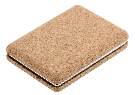 Bon prix Miroir de poche pliable en PU personnalisé à double face 1x/2x compact dans polybag en ligne