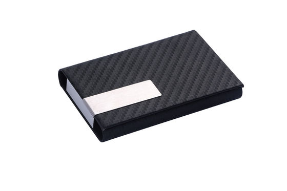 Bon prix Porteur de carte de visite en métal mince qui peut contenir jusqu'à 50 cartes de visite en polybag en ligne