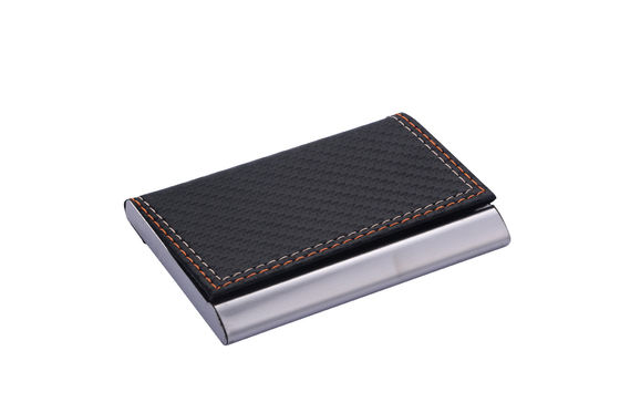 Bon prix Un étui de carte de visite métallique rectangulaire de style qui peut contenir jusqu'à 50 cartes de visite. en ligne