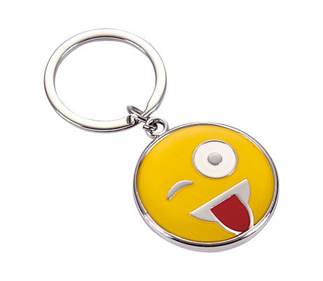 Bon prix Serre-clés en métal personnalisé avec sourire pour un usage quotidien en ligne