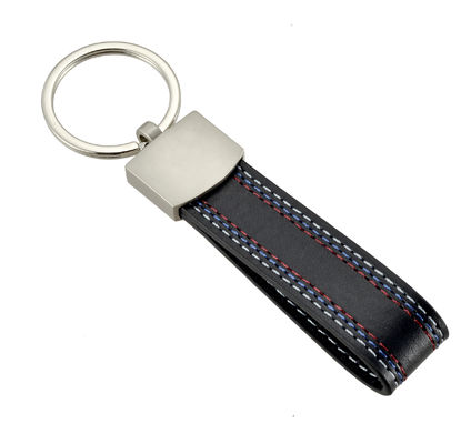 Bon prix Chaîne de clés en cuir bague à clefs élégante et pratique porte-clés en ligne