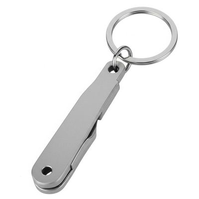 Bon prix Zinc Alloy Metal Keychain Holder Durable and Customizable for OEM/ODM en ligne