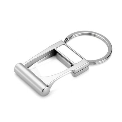 Bon prix Porte-clés métallique durable avec logo personnalisé OEM ODM Convient pour les campagnes de marketing et l'appréciation du client en ligne