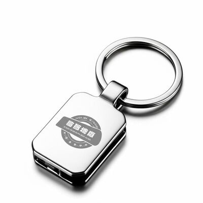 Bon prix Porte-clés en métal avec logo personnalisé en alliage de zinc, design durable, adapté aux campagnes de branding d'entreprise et au port quotidien en ligne