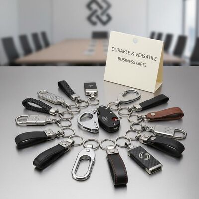 Bon prix Des porte-clés durables avec des porte-clés polyvalents parfaits pour les promotions commerciales et l'appréciation des clients en ligne