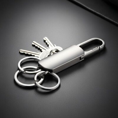 Bon prix Porte-clés en alliage de zinc Porte-clés en alliage de zinc conception polyvalente OEM ODM Convient pour les cadeaux d'entreprise Événements et accessoires personnels en ligne