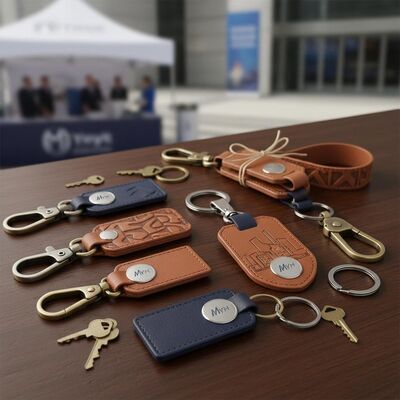 Bon prix Porte-clés porte-clés en cuir porte-clés personnalisé modèle durable accessoires élégants pour cadeaux d'entreprise événements et personnels en ligne