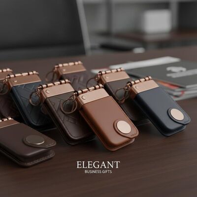 Bon prix Porte-clés en cuir personnalisé Porte-clés élégante, parfaite pour les cadeaux d'entreprise et les campagnes marketing. en ligne