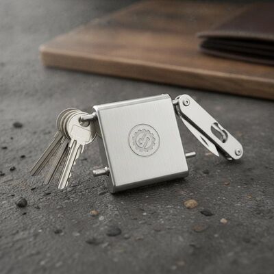 Bon prix Porteur de porte-clés en métal à logo personnalisé multi-fonctions Adapte aux clés standard Organiseur de clé pratique et durable pour tous les jours en ligne