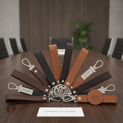Bon prix Les clés Organisation et décoration Des porte-clés en cuir Durables et élégants Accessoires Idéal pour les cadeaux et les événements d'entreprise en ligne