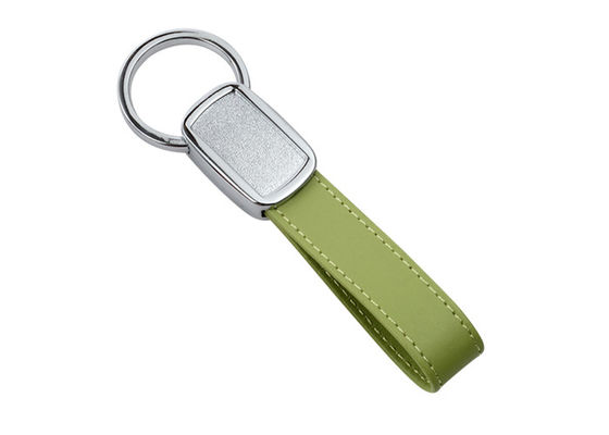 Bon prix Les chaînes principales en cuir d'unité centrale de vert de bande de Debossing attachent couvrir d'un dôme époxyde en ligne