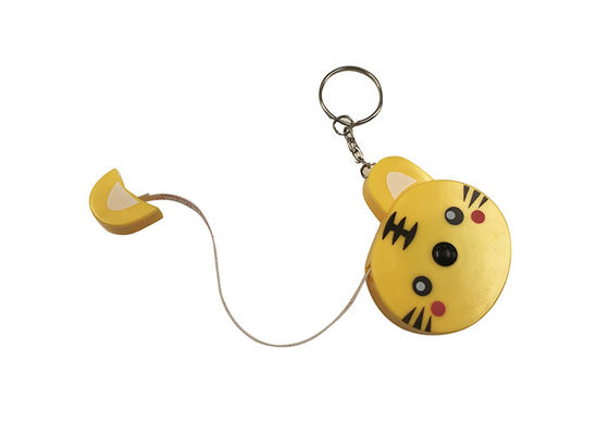 Bon prix Tailleur de plastique Animal Metal d'ABS mignon de Tiger Retractable Tape Measure en ligne