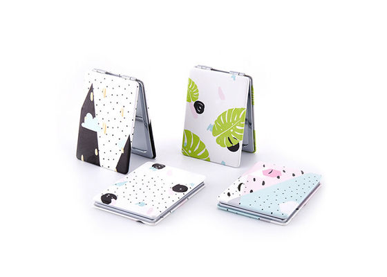 Bon prix Logo pliable mignon d'impression de cadeau de souvenir de miroir cosmétique de poche de rectangle en ligne