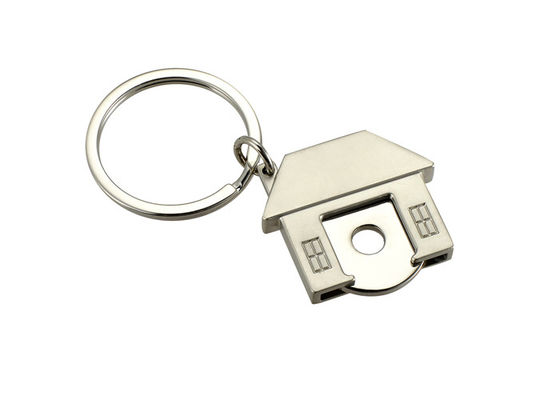 Bon prix Clé de impression UV Ring Holder en métal de Chambre de chariot de porte-clés mignon symbolique de forme en ligne