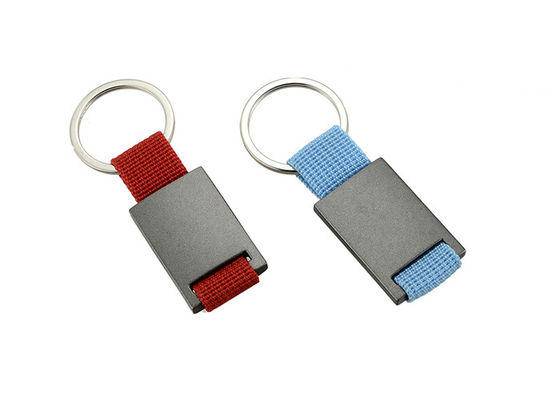 Bon prix Laser à chaînes principal de support en métal de rectangle gravant le cadeau de souvenir de toile en ligne