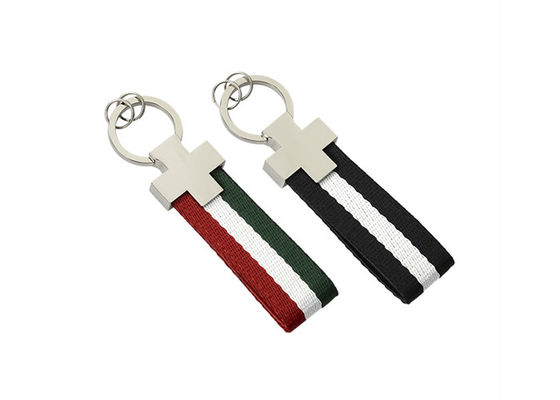 Bon prix Coup à chaînes principal de Pantone de fer de rectangle principal en cuir de support de voiture de sangle en ligne