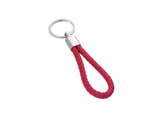 Bon prix Clé en cuir de impression UV en cuir en alliage de zinc Ring Holder de chaînes de clé d'unité centrale en ligne