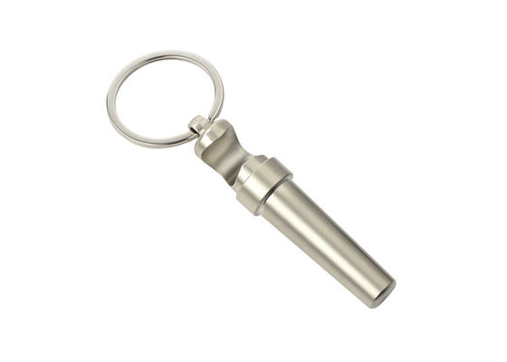 Bon prix Argent à chaînes principal multifonctionnel 17mm de support de clé d'ouvreur de bouteille en métal en ligne