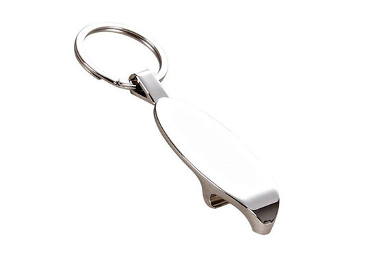 Bon prix Forme durable souple de baisse de chaîne principale d'ouvreur de bière de style en métal avec le porte-clés en ligne